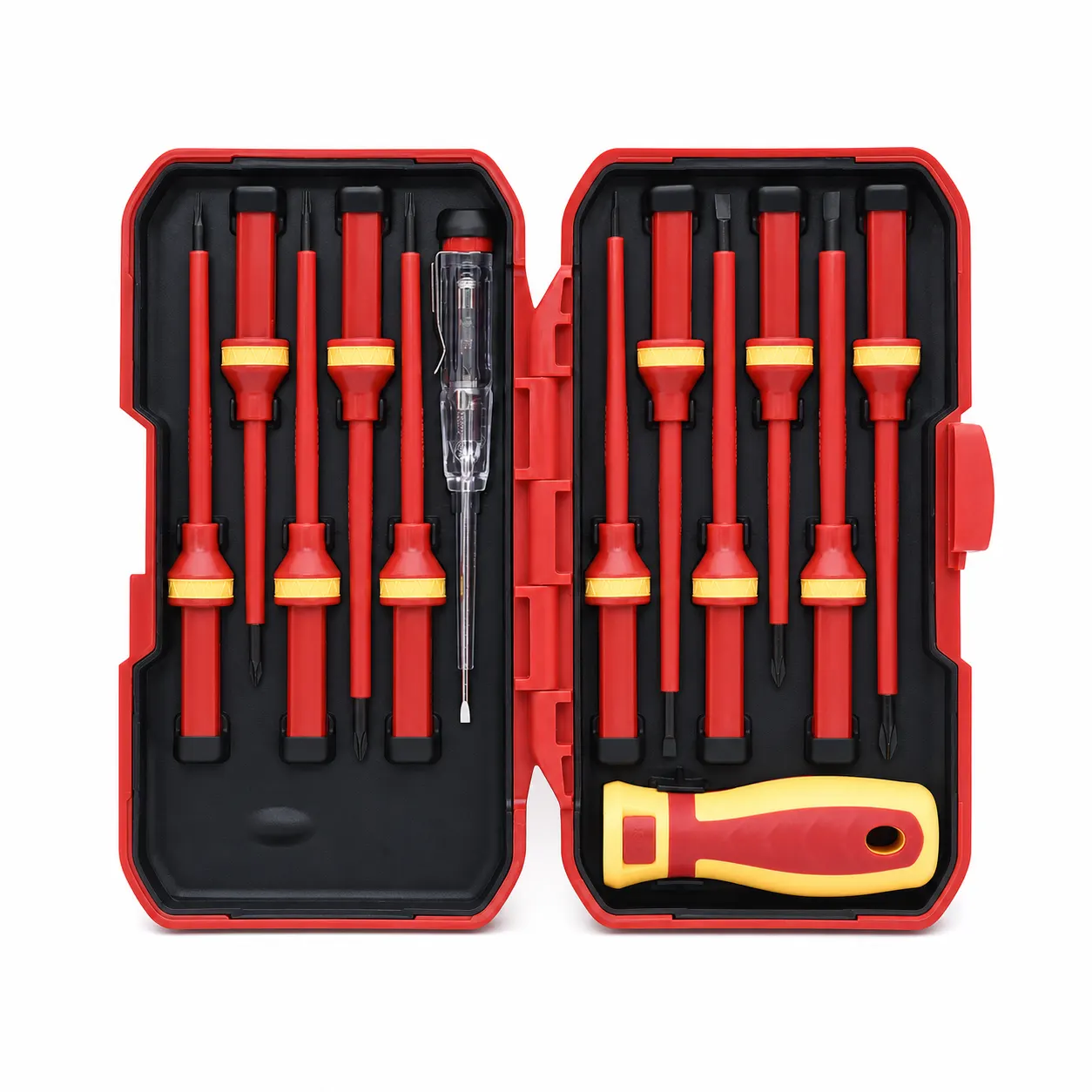 13-Piece Insulated Screwdriver Set in use